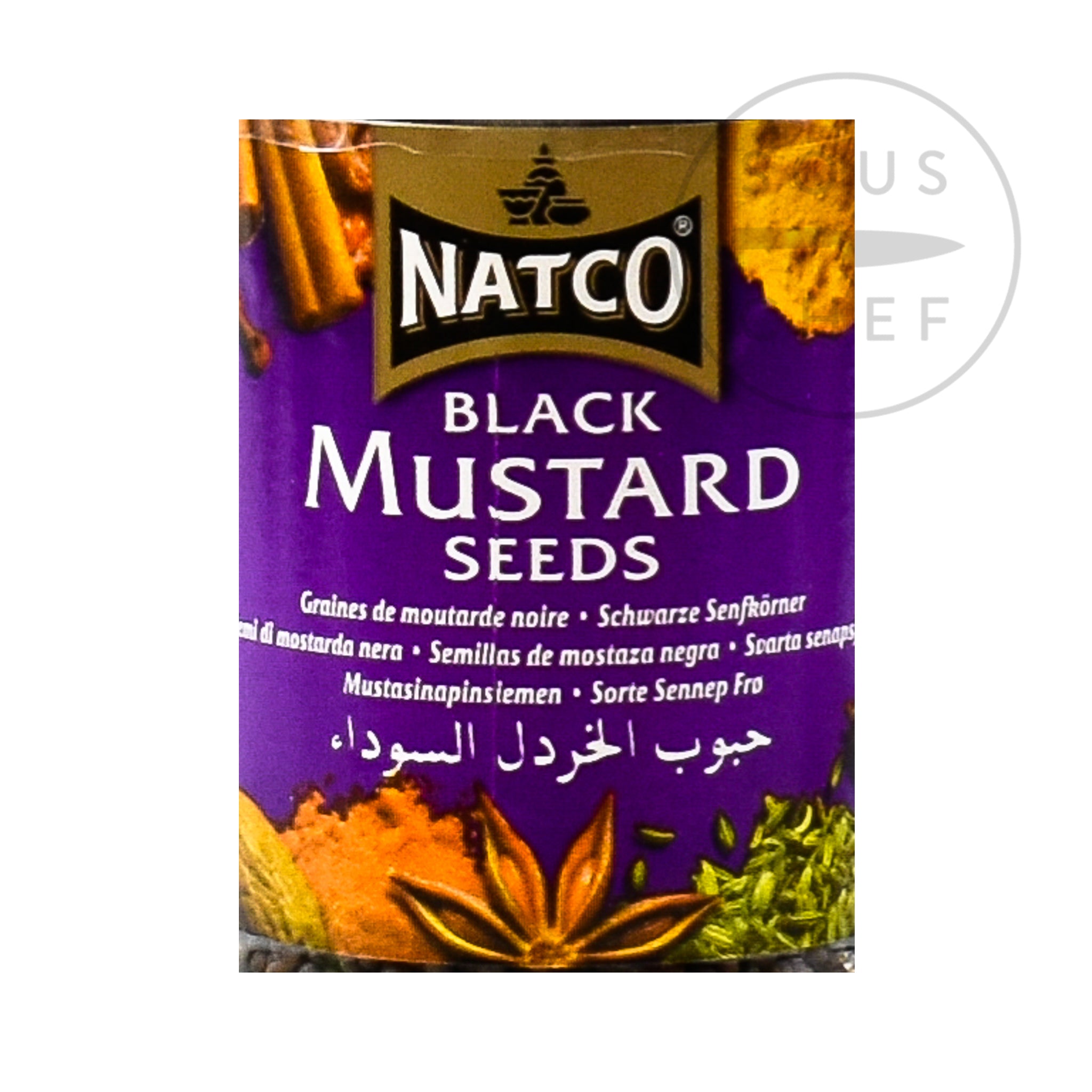 Natco Black Mustard Seeds, 100g