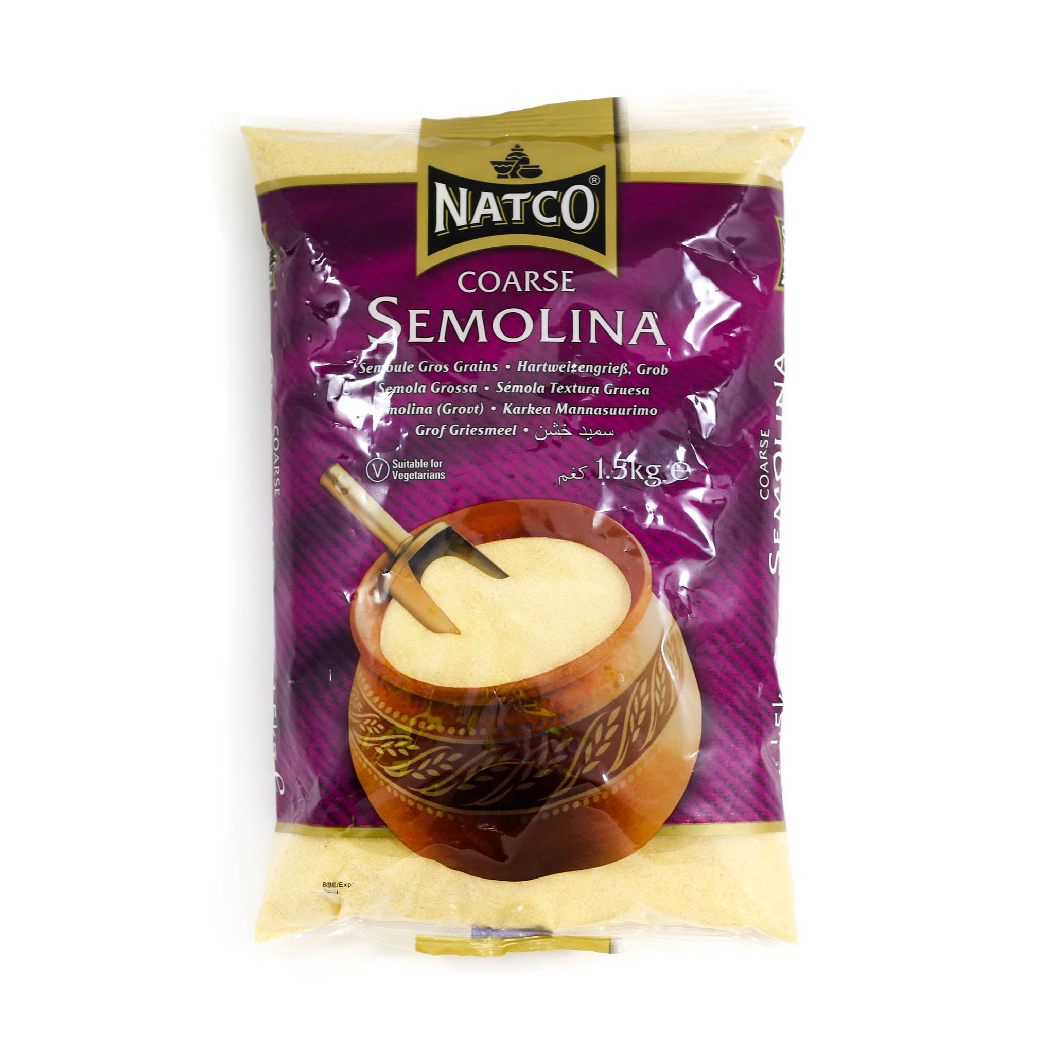 Natco Coarse Semolina 1.5kg