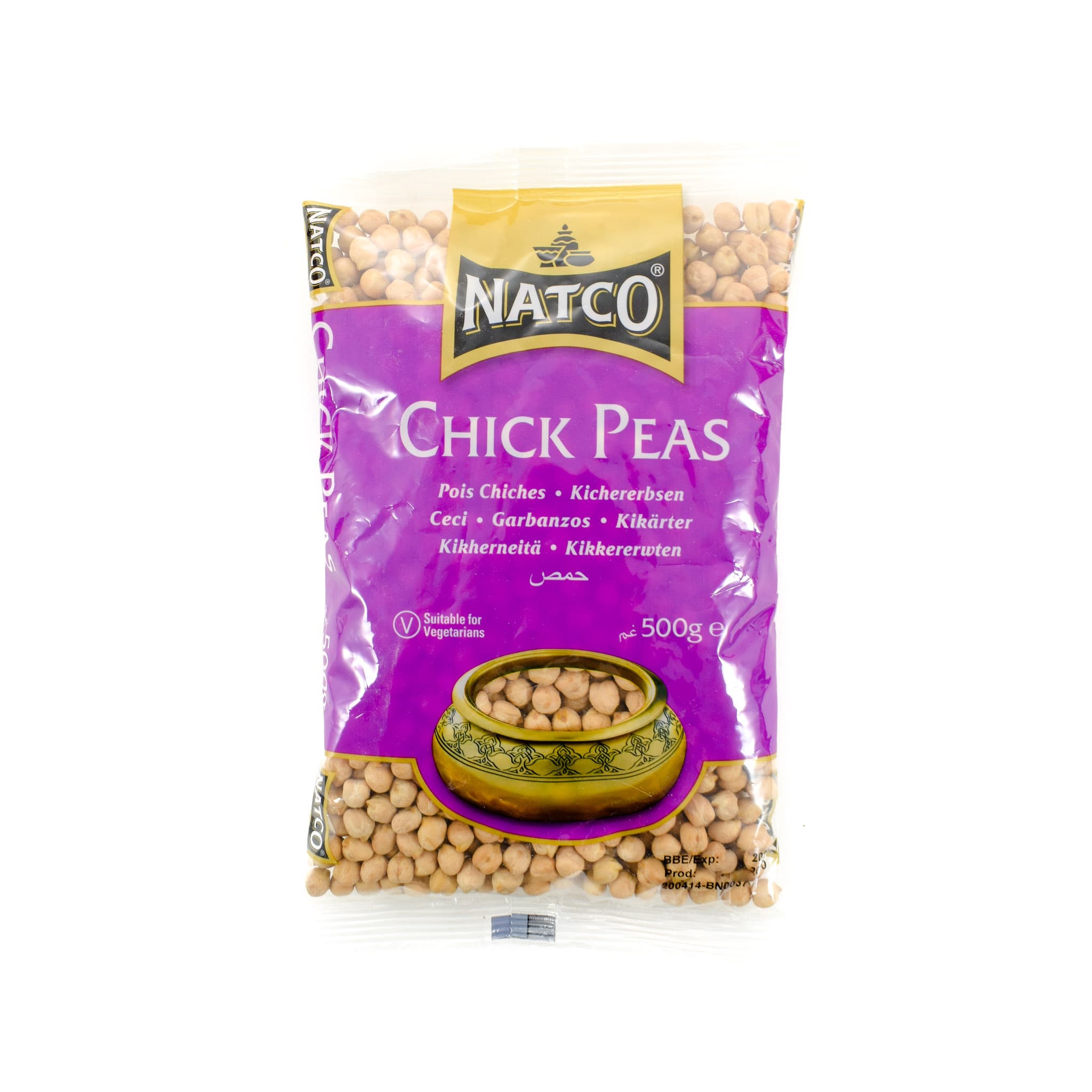 Natco Dried Chickpeas 500g