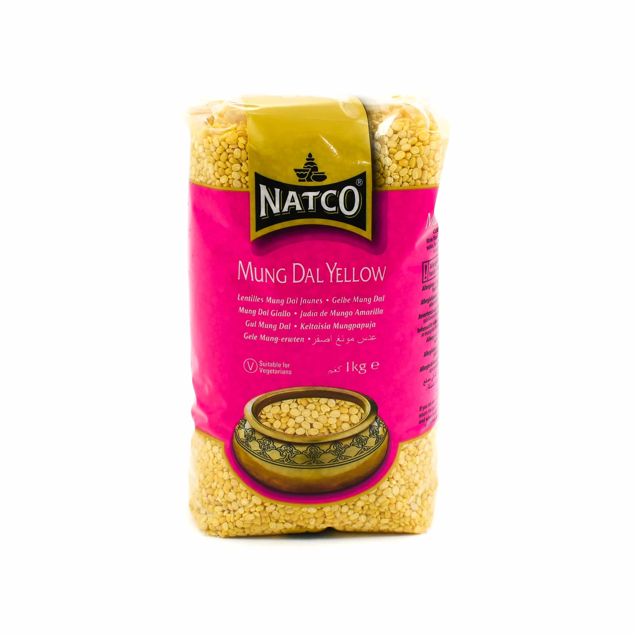 Natco Mung Dal Yellow 1kg