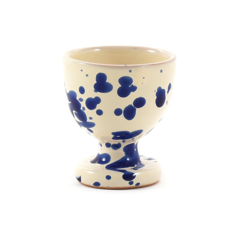 Puglia Blue Splatter Egg Cup