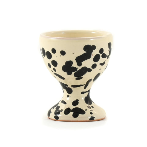 Puglia Black Splatter Egg Cup