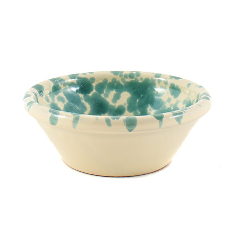 Puglia Aquamarine Splatter Bowl, 12cm