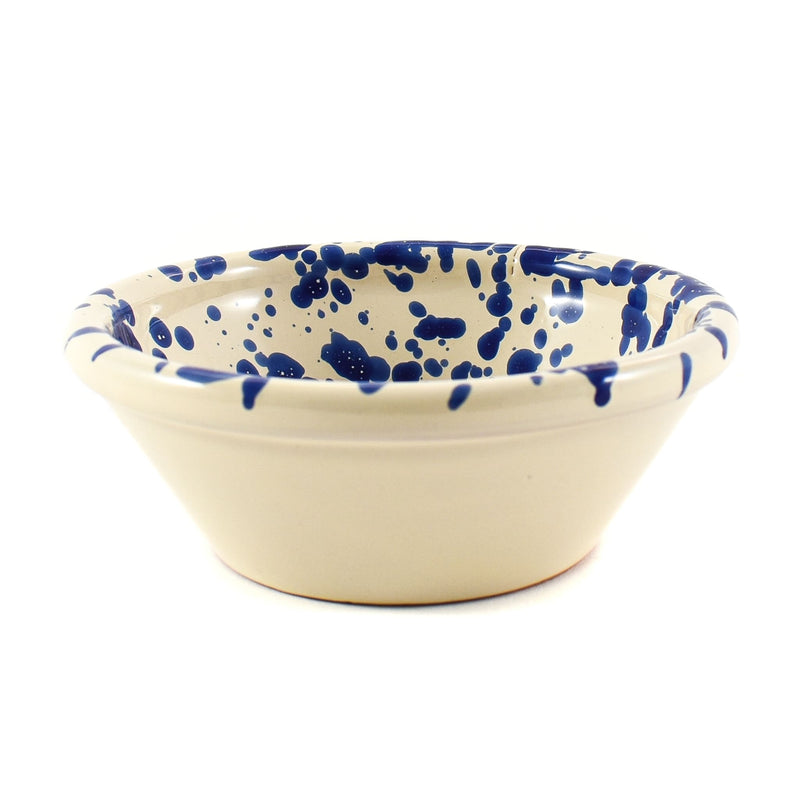 Puglia Blue Splatter Bowl 12cm side