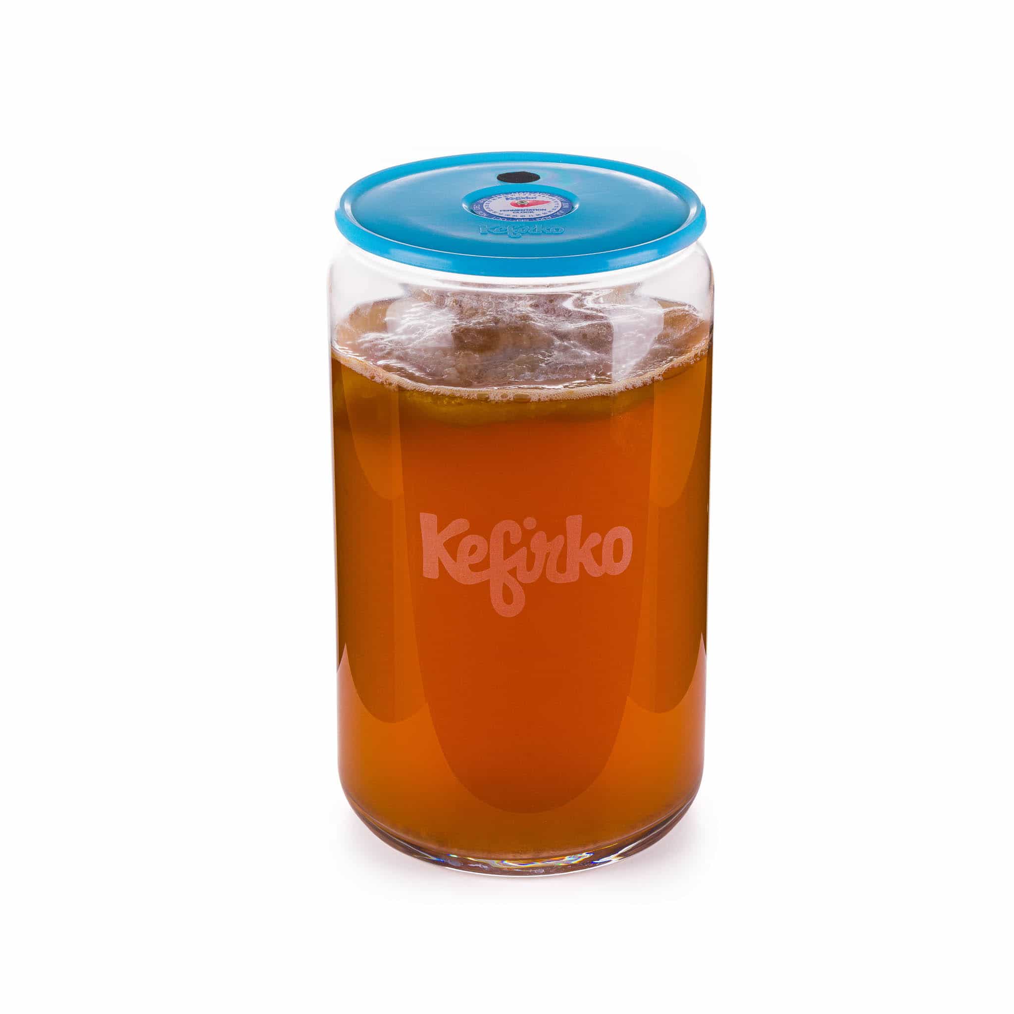 Kerfiko Blue Kombucha Glass Fermenter, 7L
