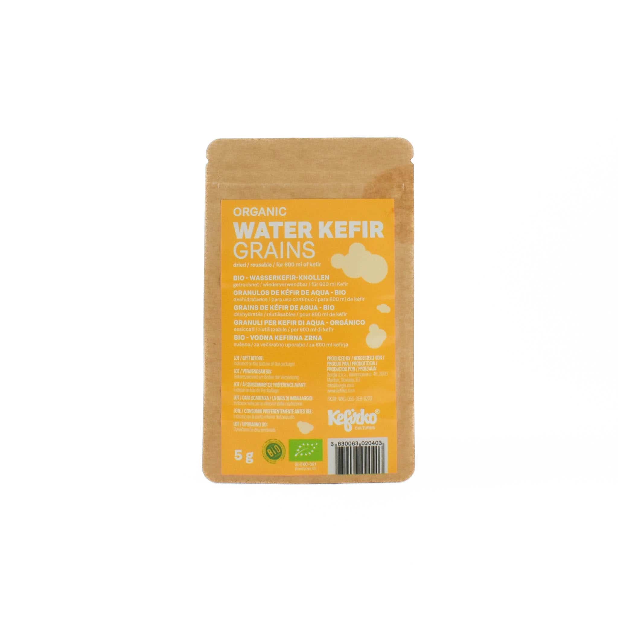 Kerfiko Water Kefir Grains, 5g