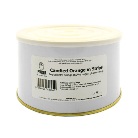 Pariani Candied Orange In Strips, 2kg
