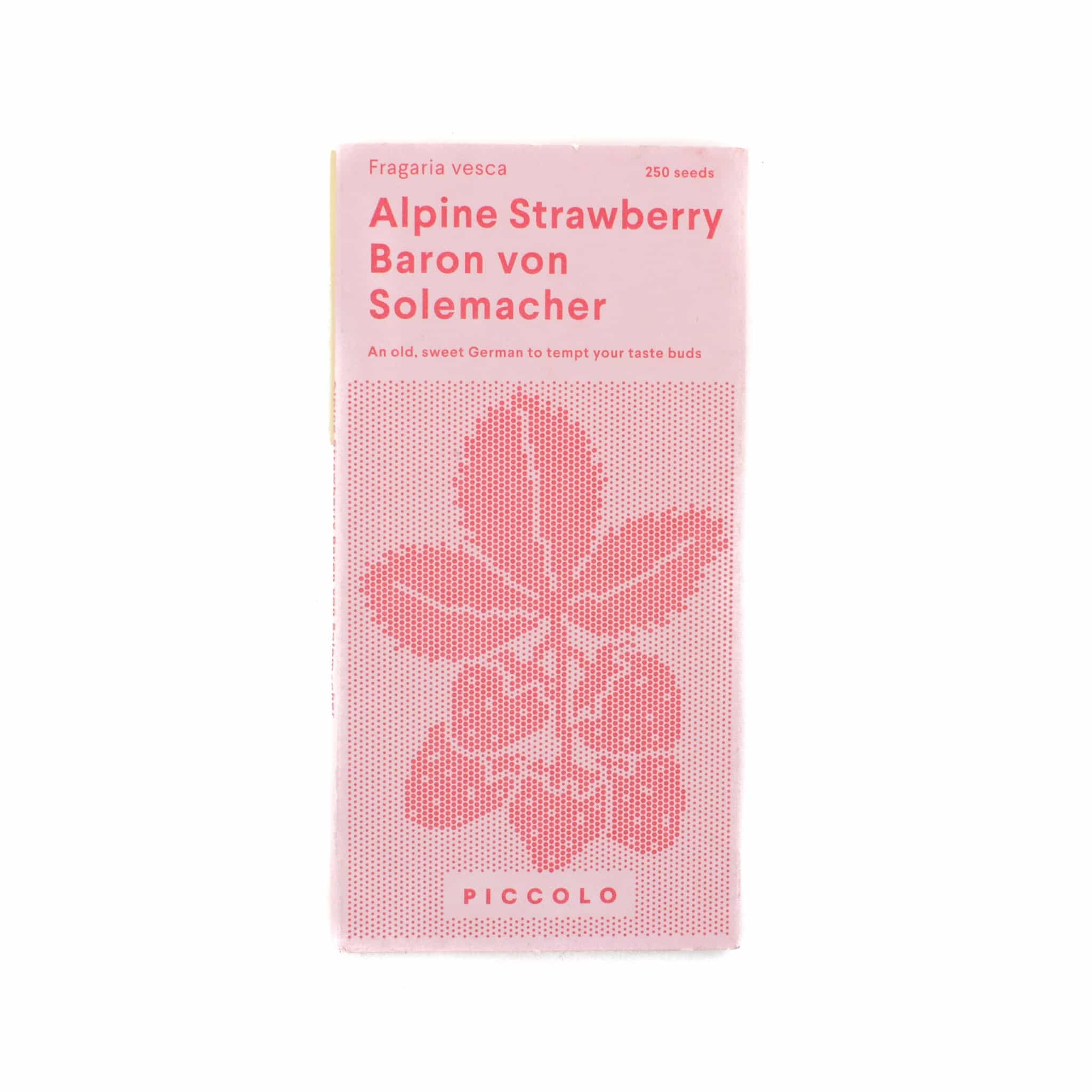 Piccolo Alpine Strawberry Seeds