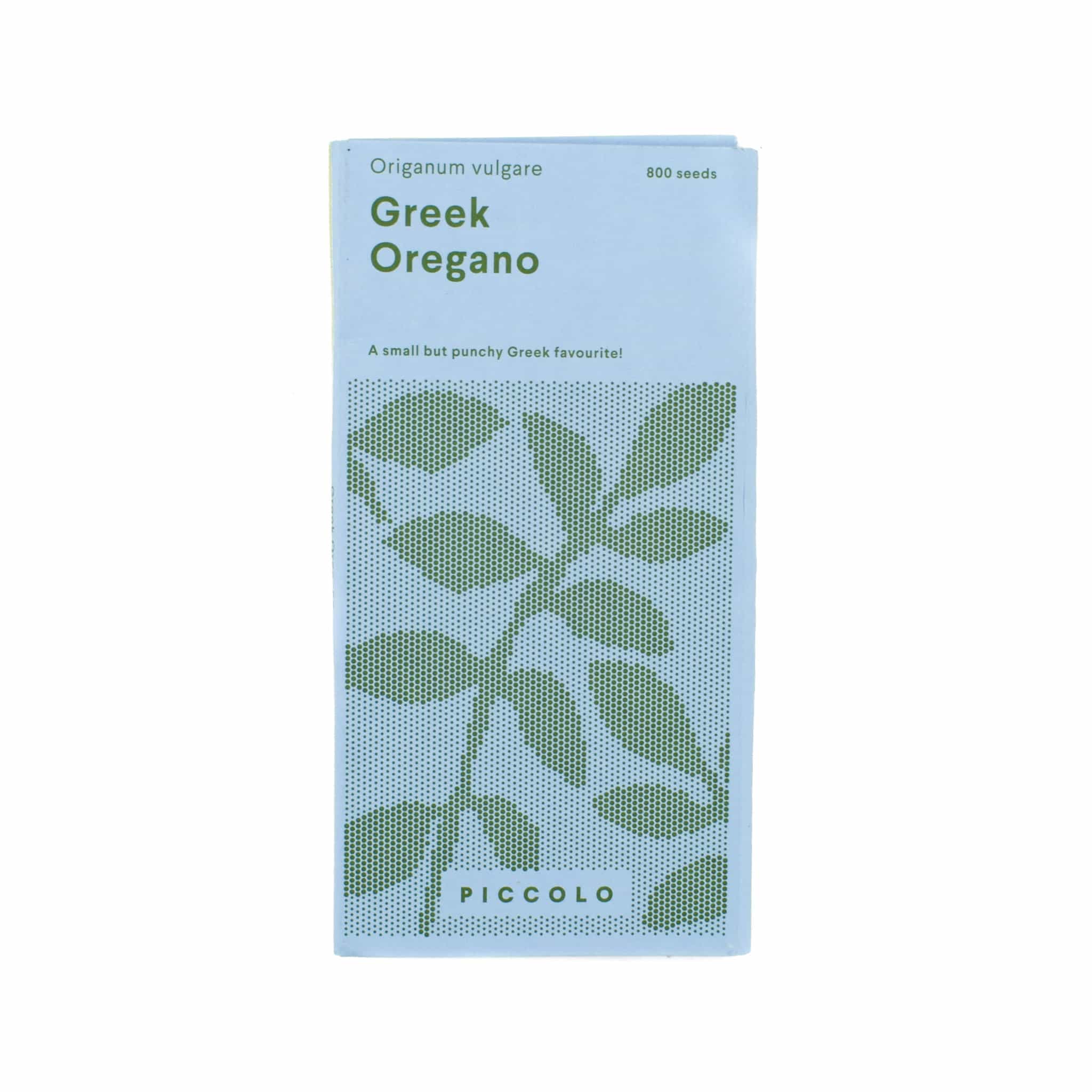 Piccolo Greek Oregano Plant Seeds