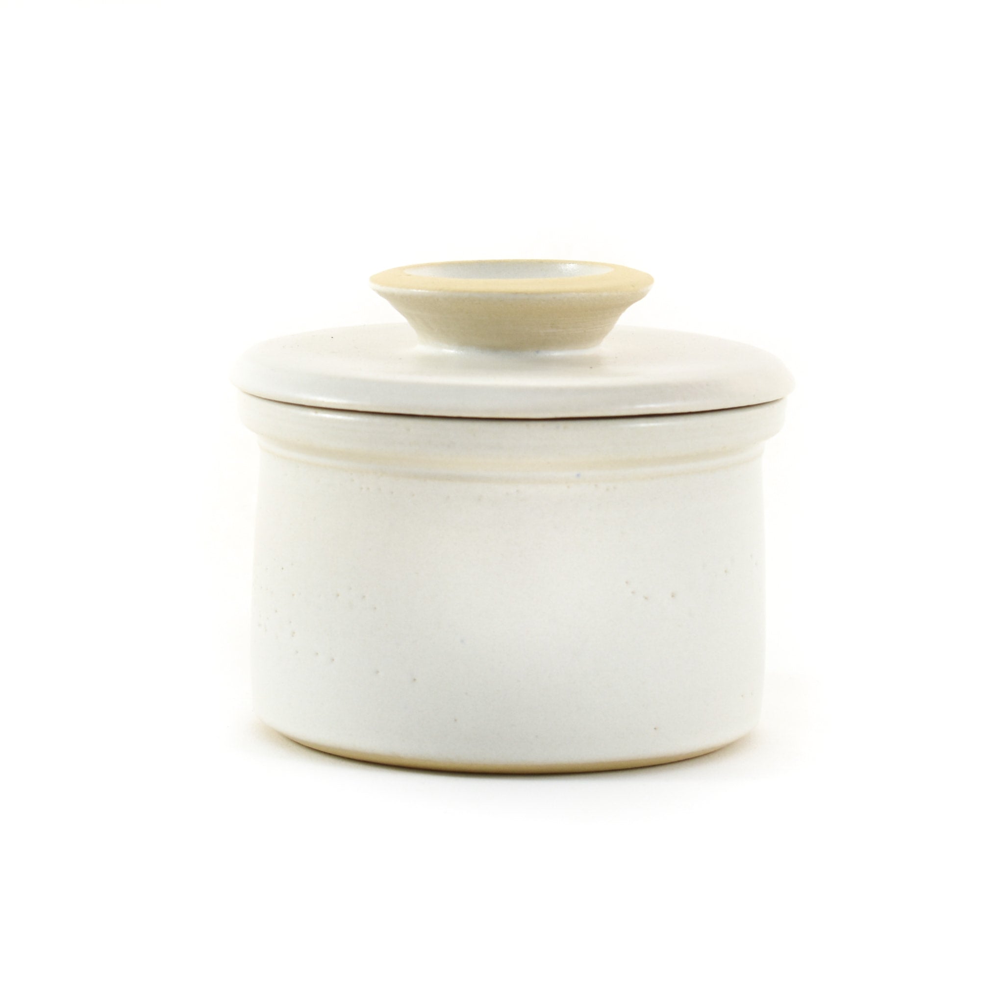 French Style Stoneware Butter Pot