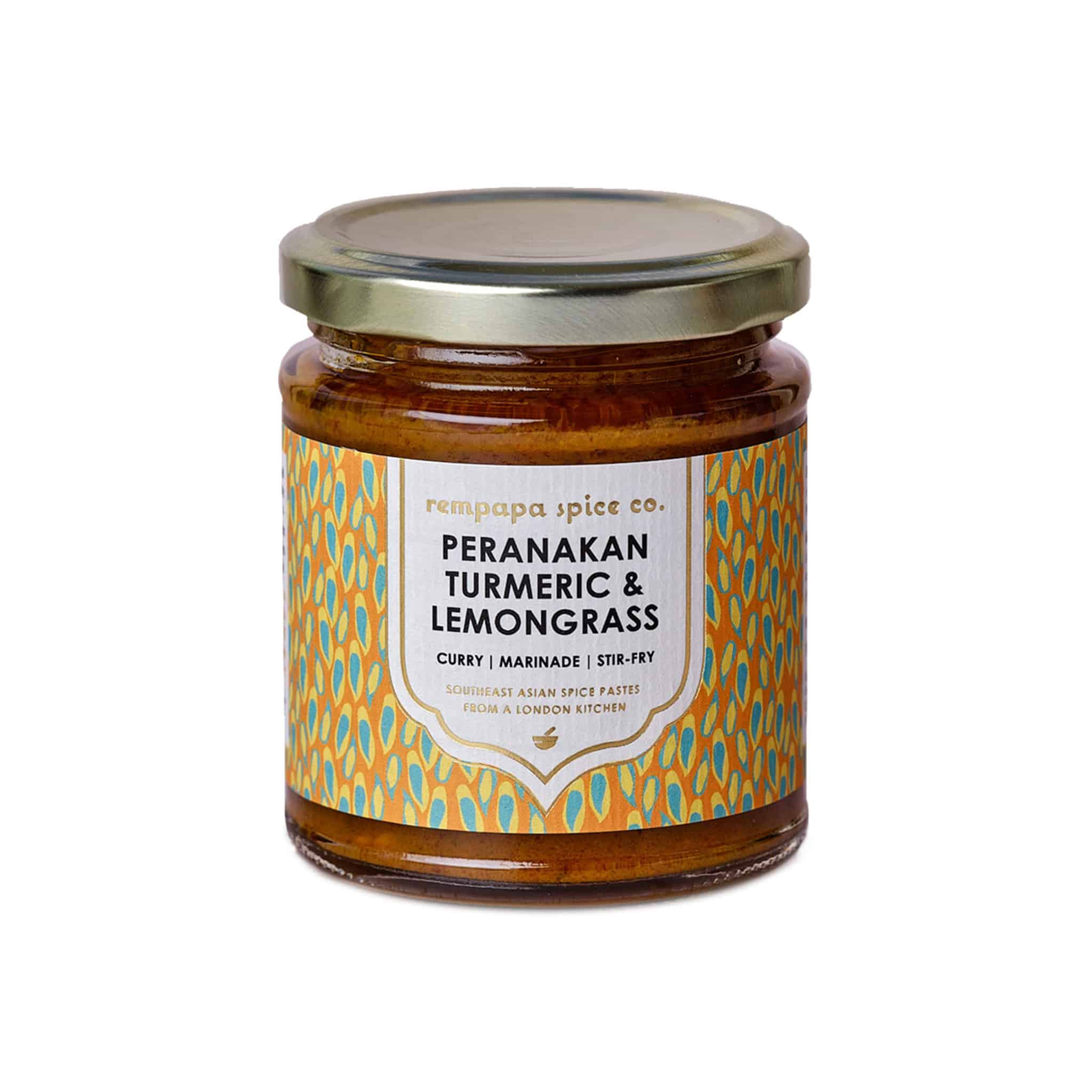 Rempapa Peranakan Turmeric & Lemongrass Spice Paste 180g