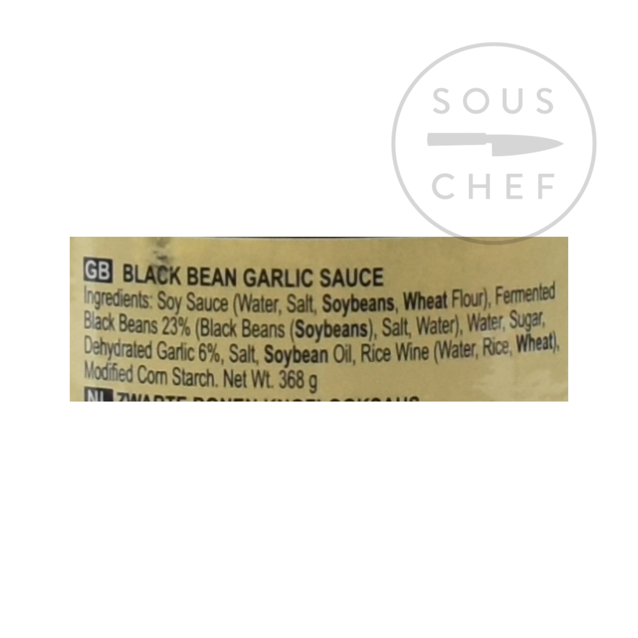 Lee Kum Kee Black Bean Sauce With Garlic, 368g