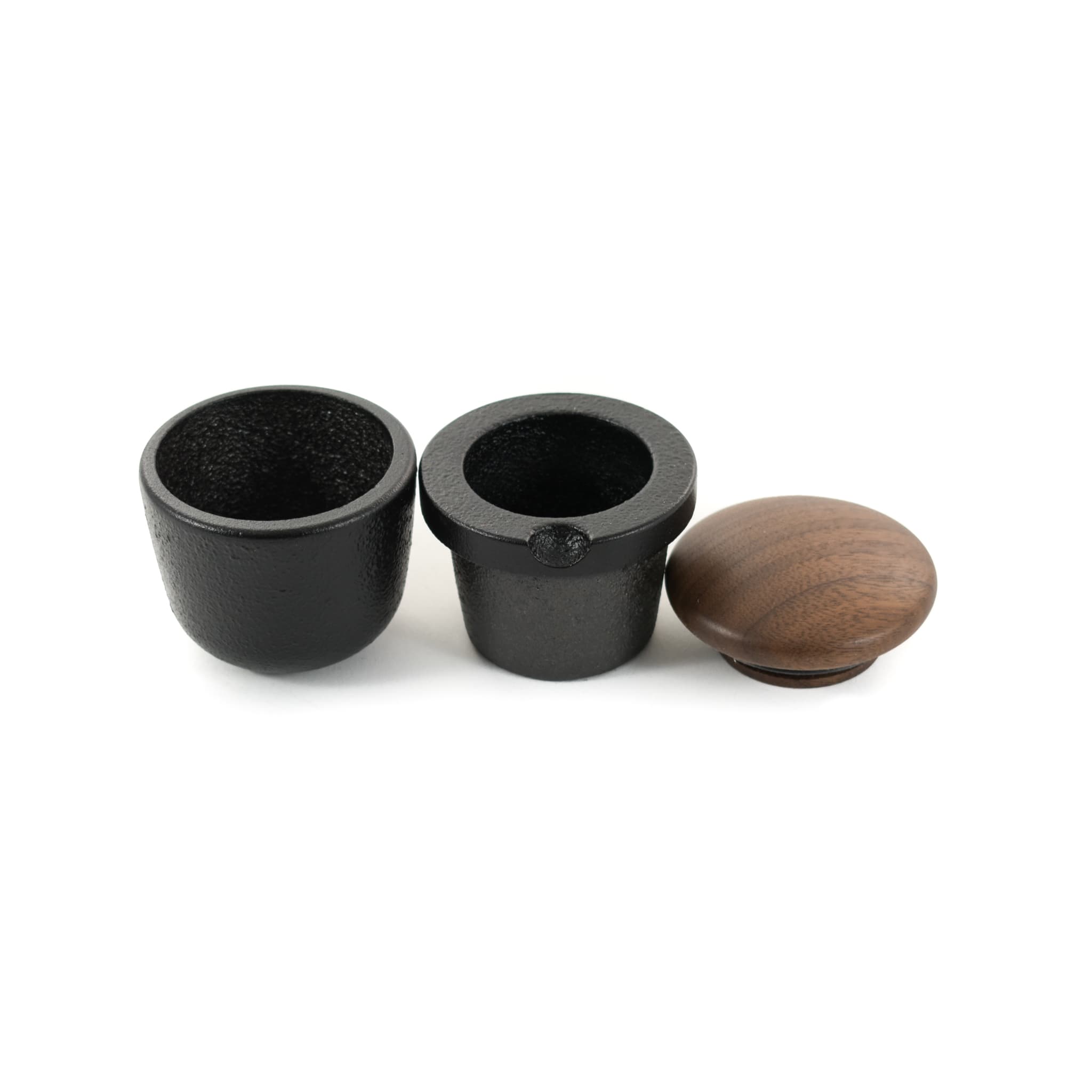 Skeppshult Cast Iron & Walnut Pepper/ Spice Grinder Bowl Buy online