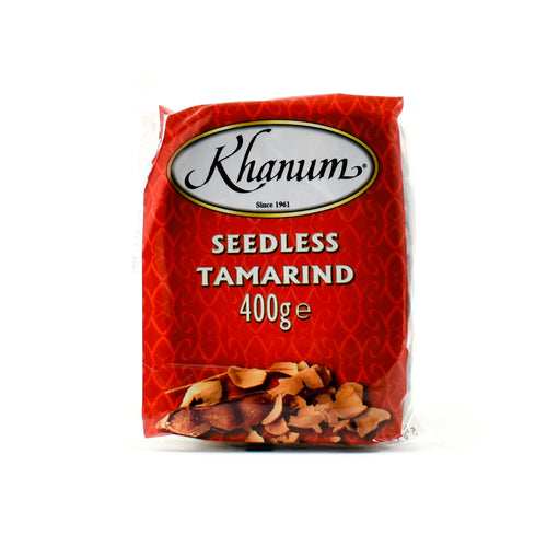 Khanum Seedless Tamarind 400g Ingredients Sauces & Condiments Asian Sauces & Condiments Southeast Asian Food