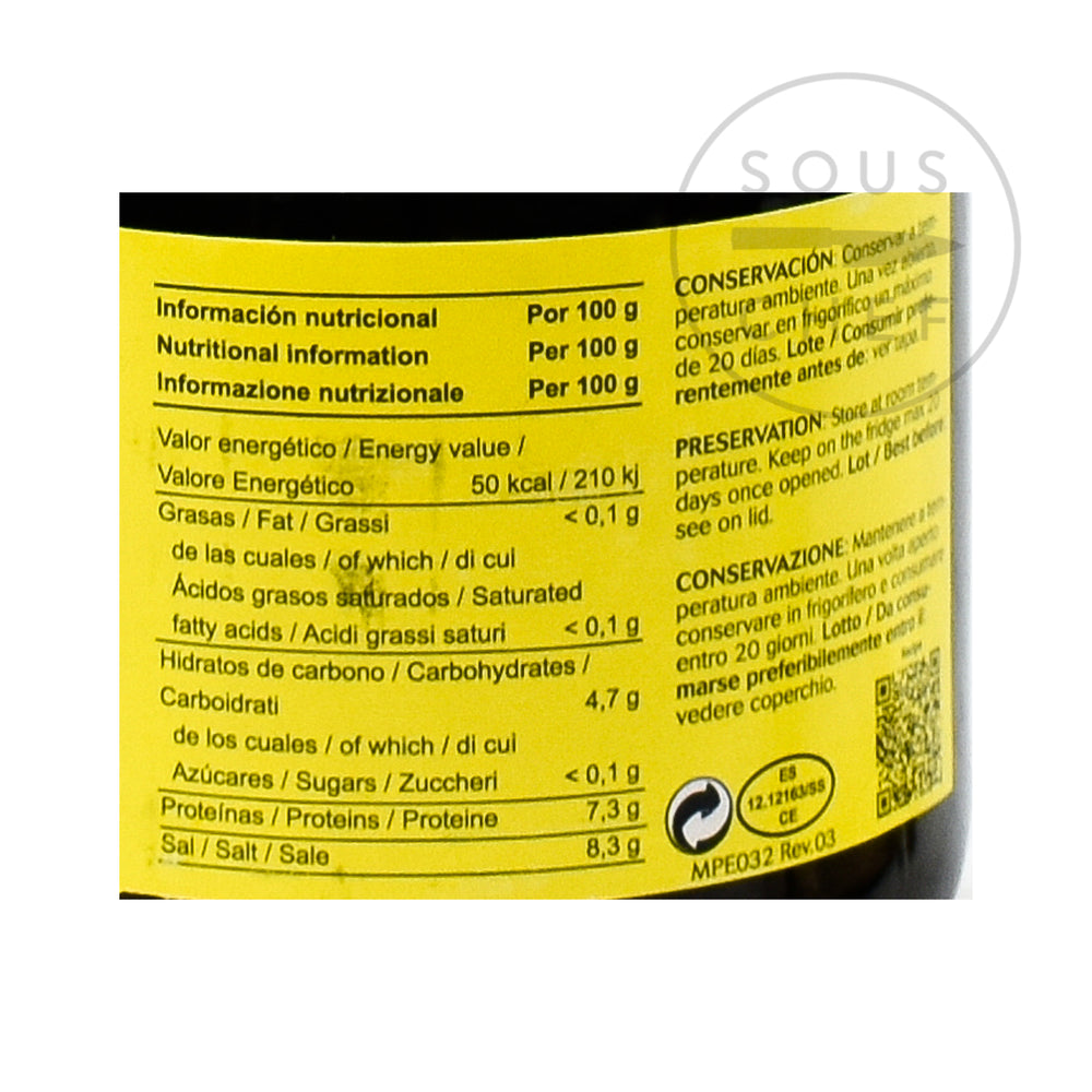Squid Ink Container Squid Ink Jar | Buy Online | Sous Chef UK