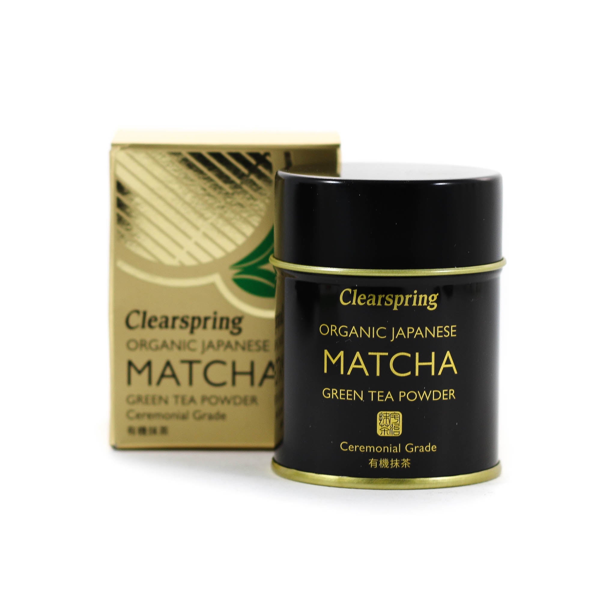 Clearspring Organic Matcha Tea Ceremonial Tin, 30g