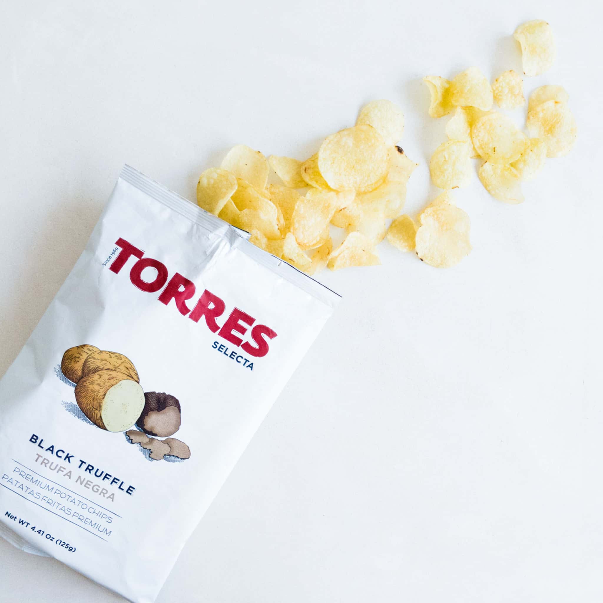 Torres Black Truffle Crisps 125g
