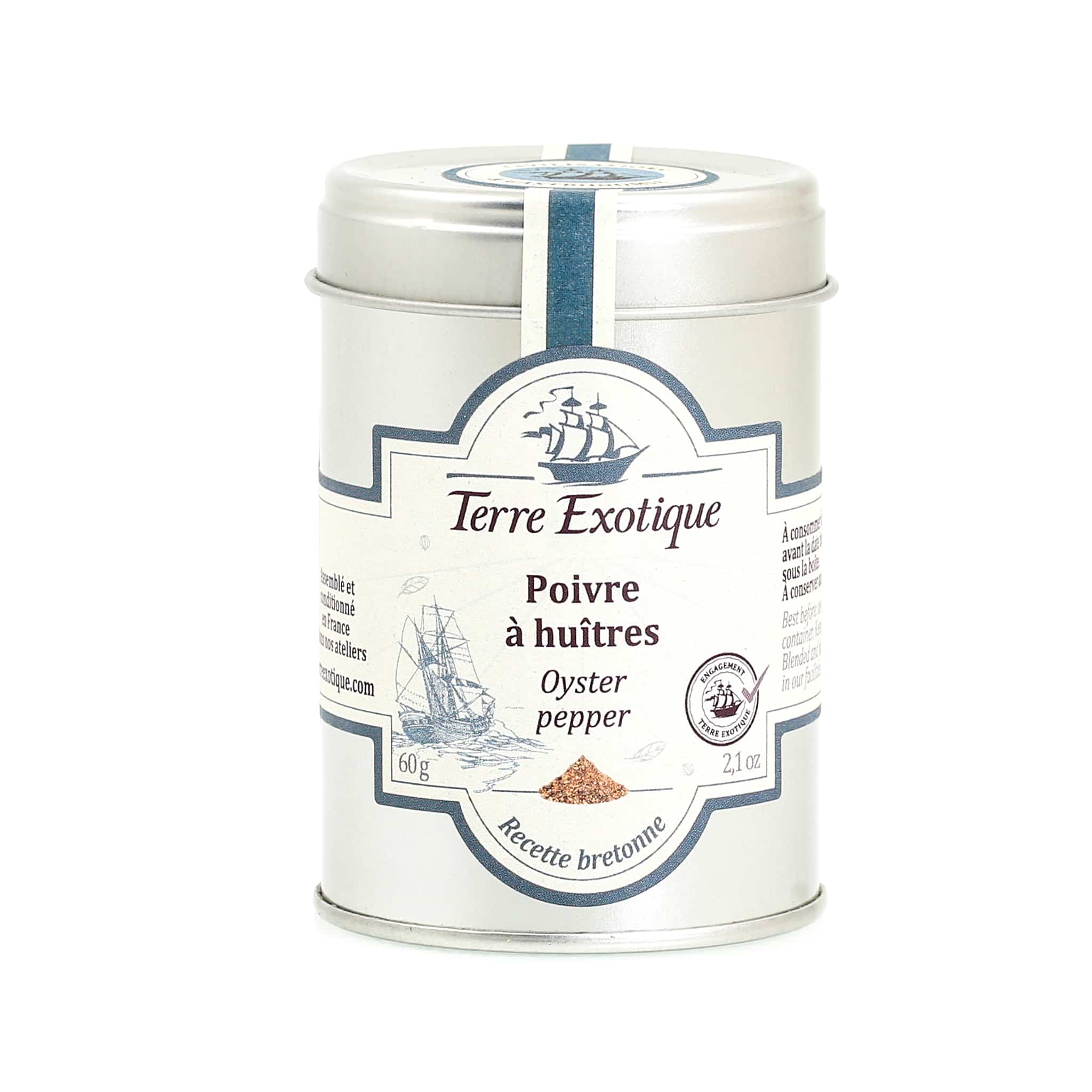Terre Exotique Pepper for Oysters 60g
