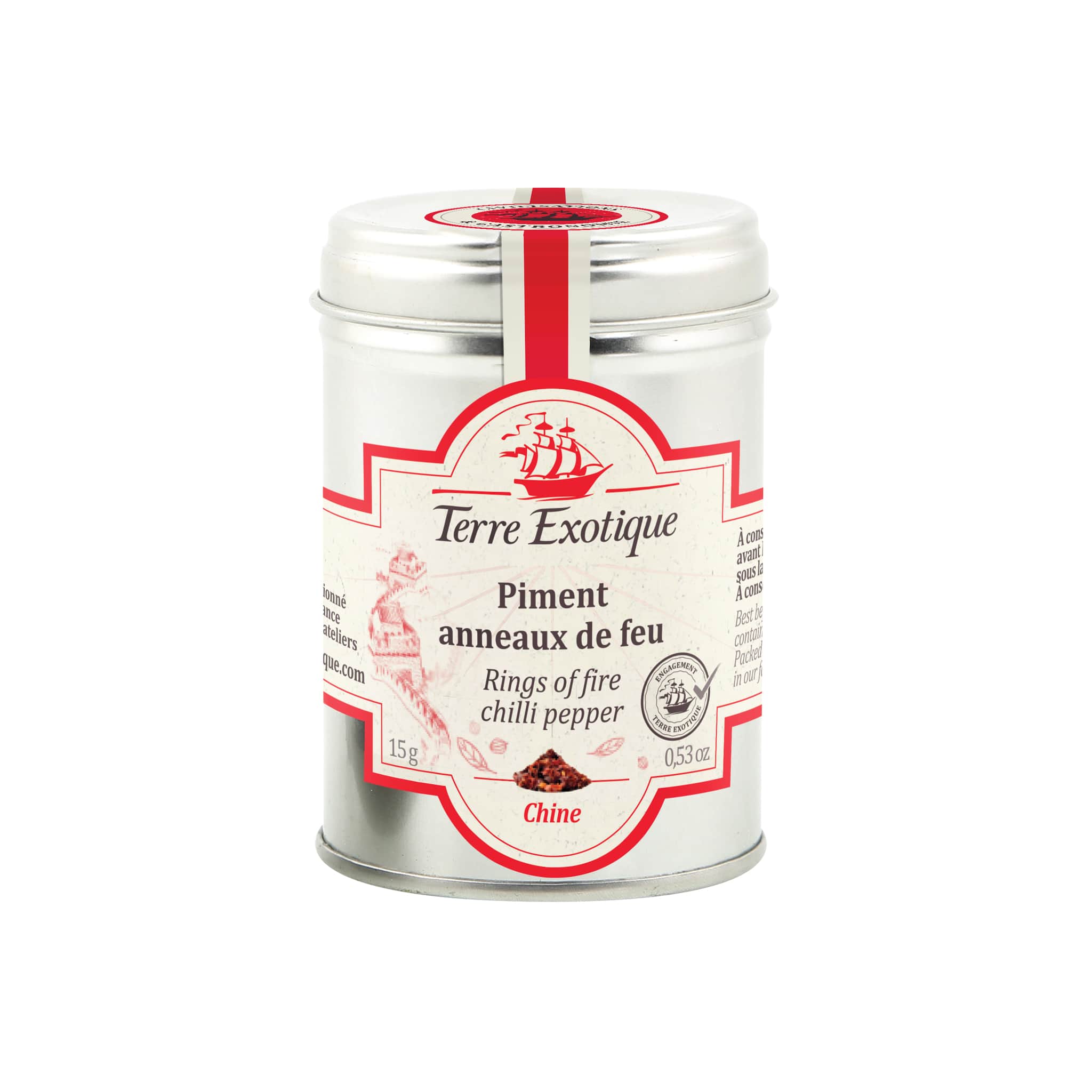 Terre Exotique Rings Of Fire Chilli Pepper 15g