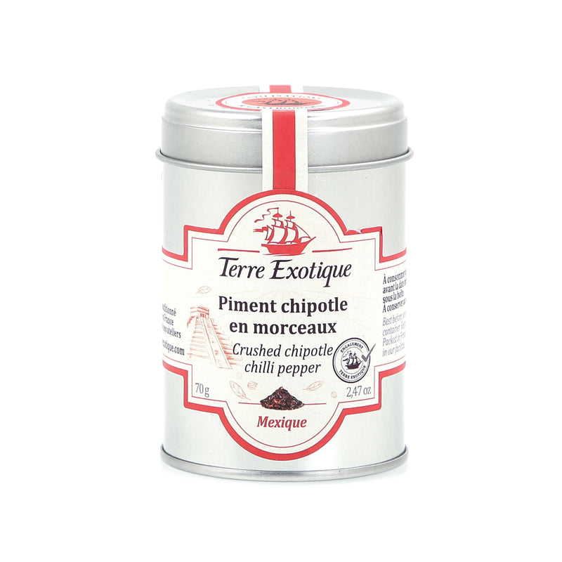 Terre Exotique Crushed Chipotle Chilli Pepper 70g