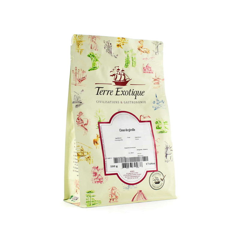 Terre Exotique Cloves 500g packaging