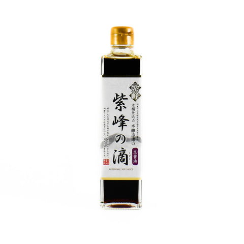 Shibanuma Unpasteurized Shiho No Shizuku Soy Sauce, 300ml