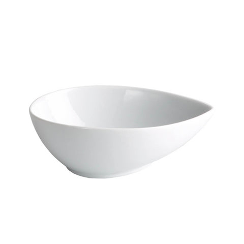 Set of 6 Porcelain Canape Sauceboat, 10cm