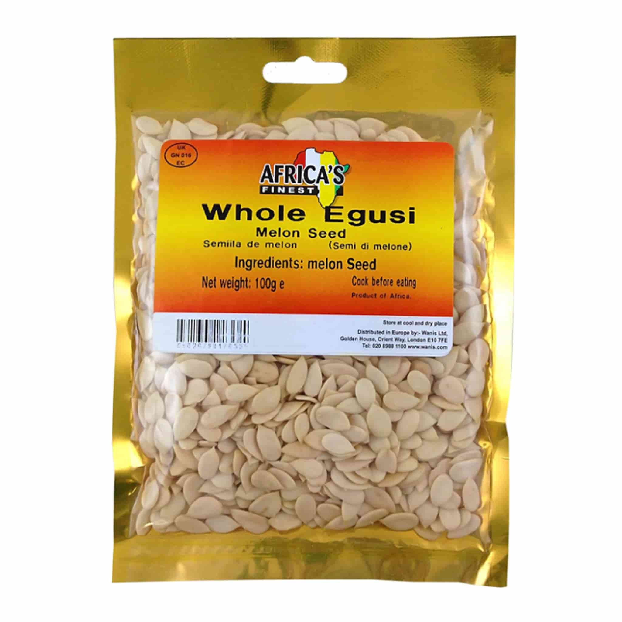 Africas Finest Whole Egusi, 200g
