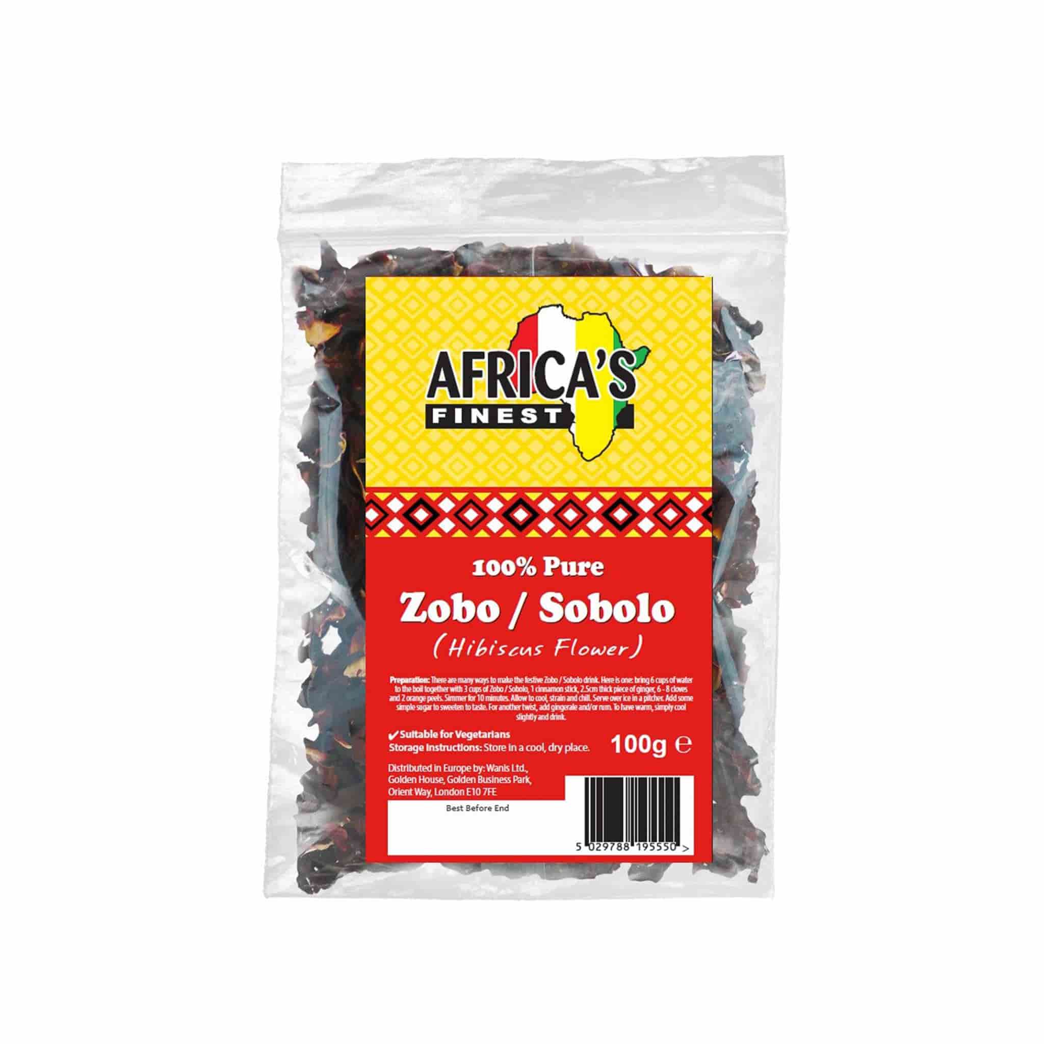 Africas Finest Zobo / Sobolo (Sorrel), 100g