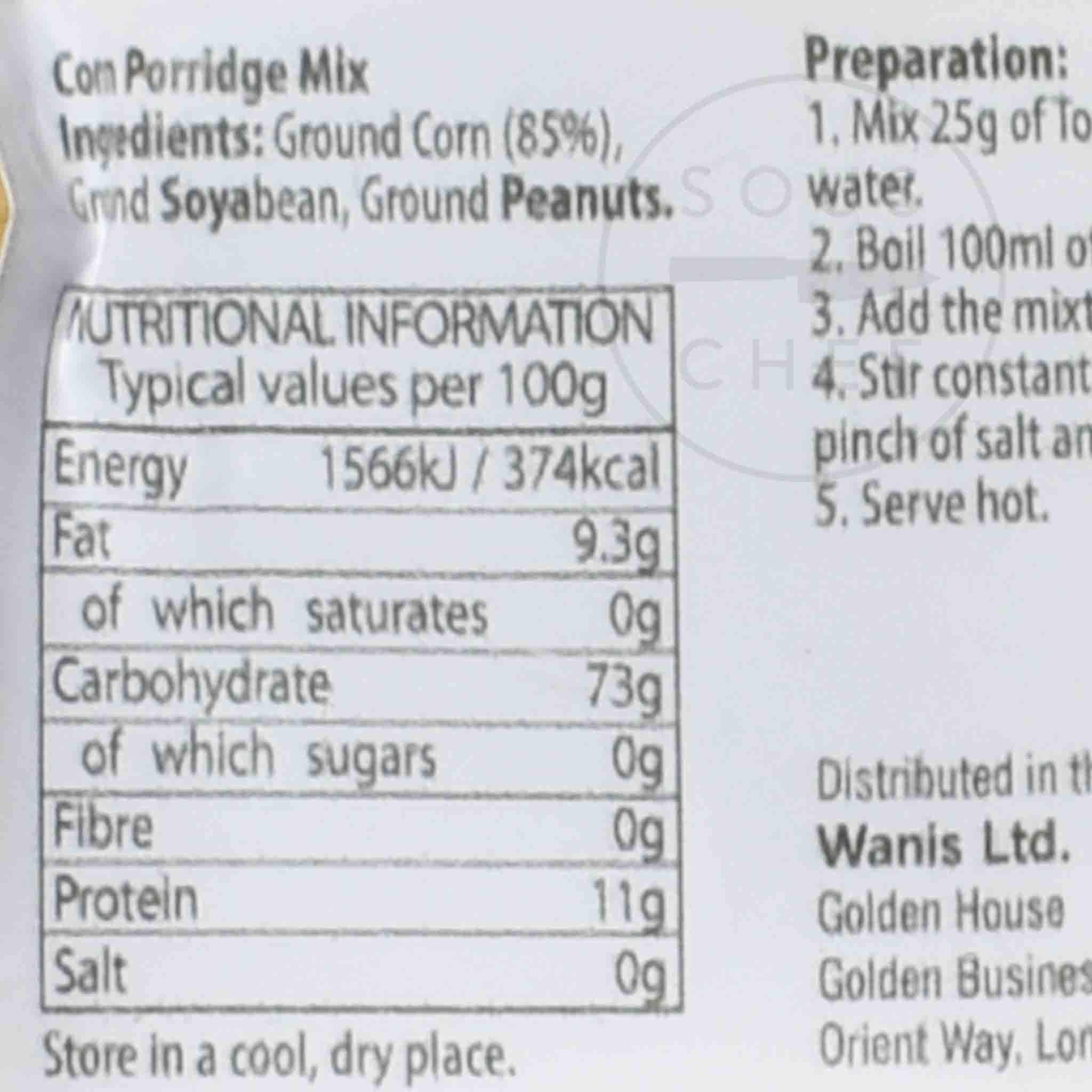 Ghana Best Tom Brown, 700g Buy online UK Sous Chef UK