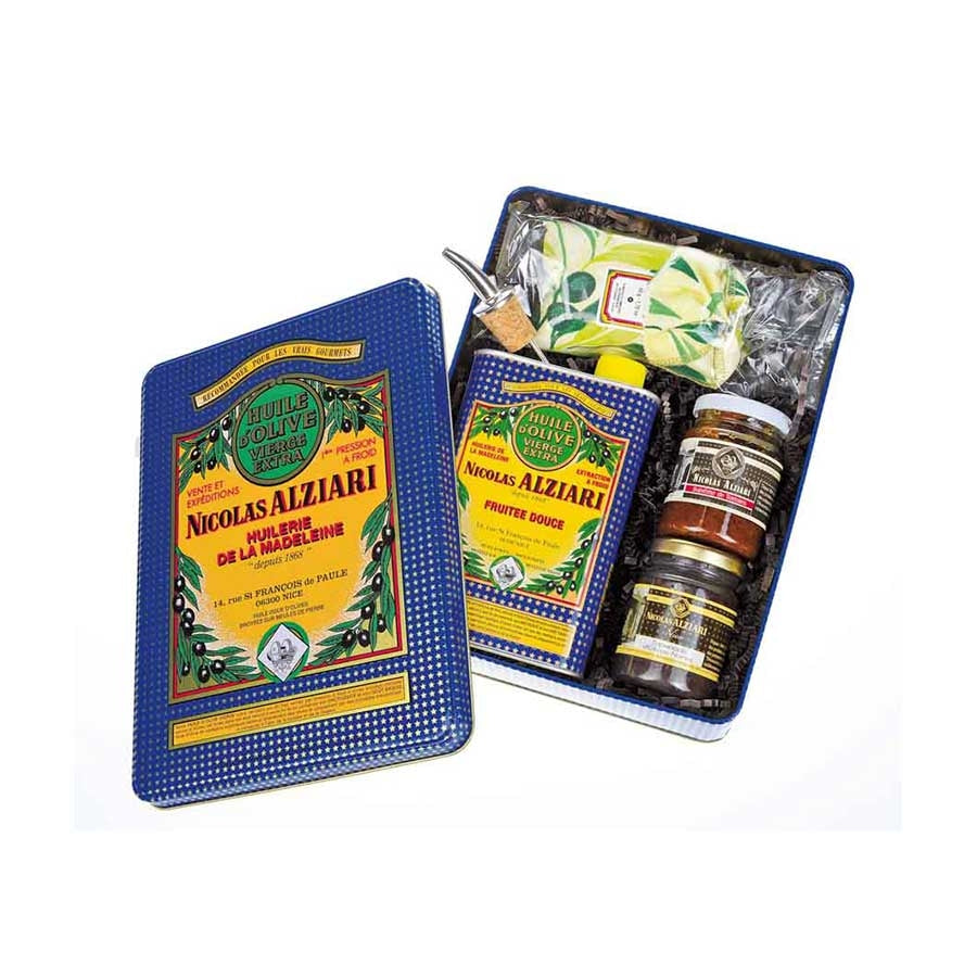 Nicolas Alziari Alziari Provence Olive Oil Gift Box Ingredients Oils & Vinegars French Food