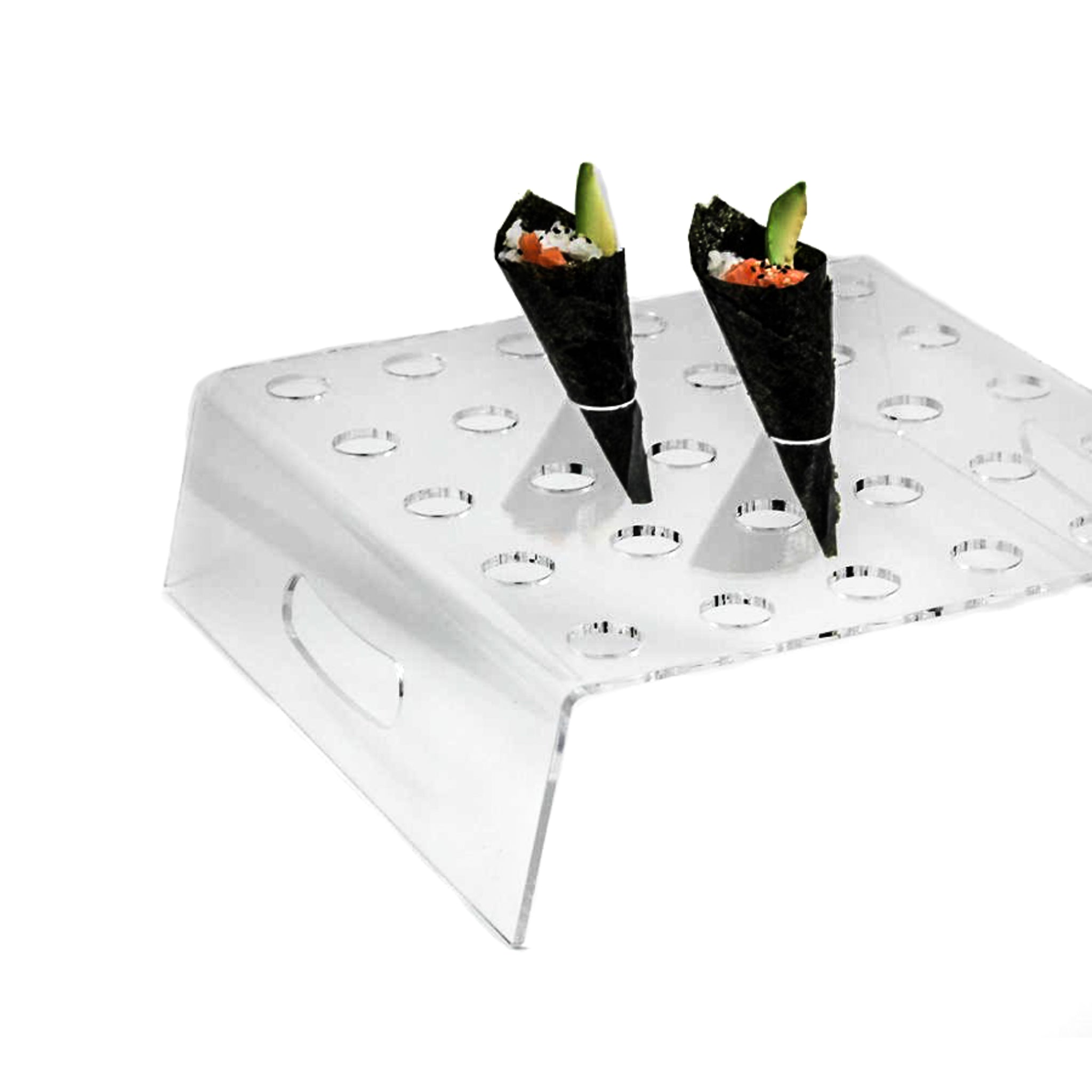 Canape Cone Tray With Handles for 30 cones