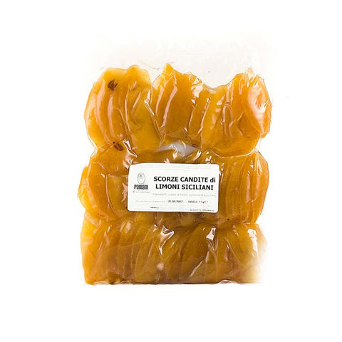 Sicilian Candied Lemon Peel, 1kg