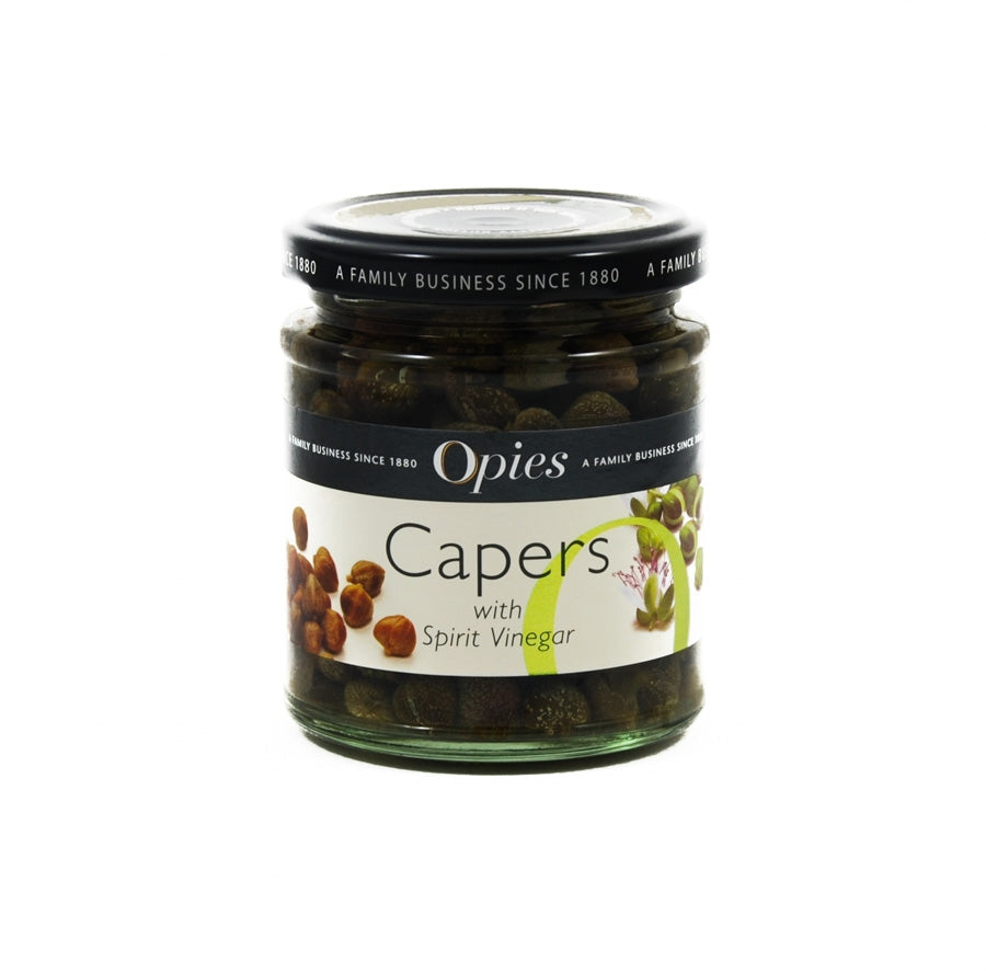 Opies Capers in Spirit Vinegar 180g Ingredients Pickled & Preserved Vegetables