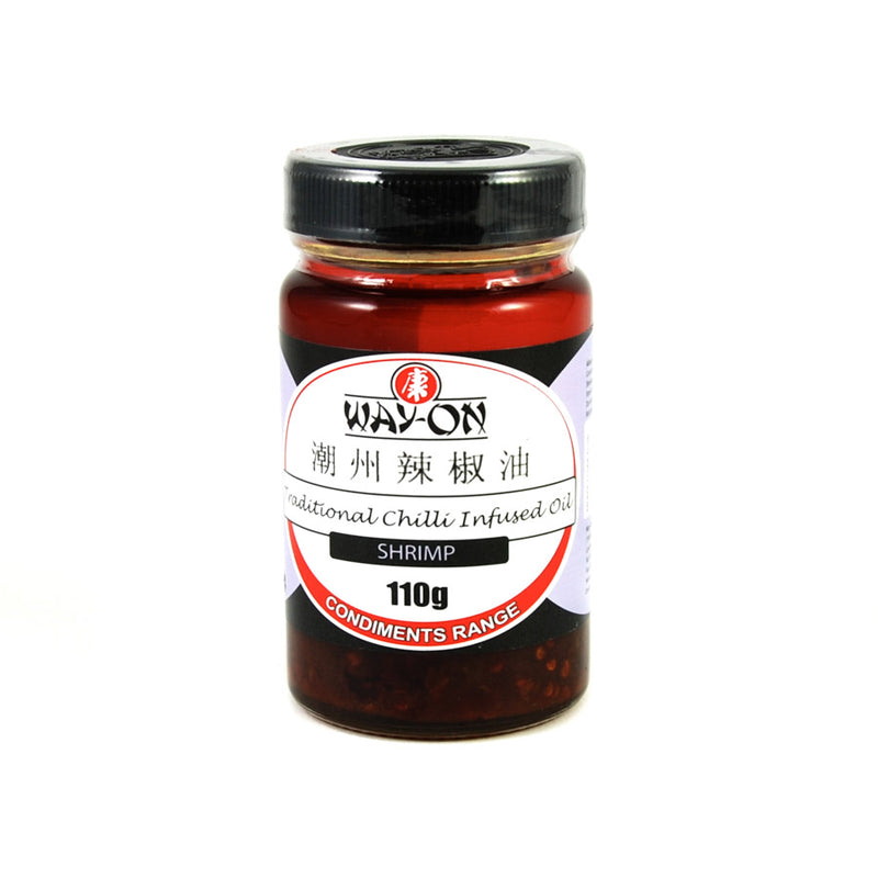 Way-On Chilli Oil With Shrimp 110g Ingredients Sauces & Condiments Asian Sauces & Condiments