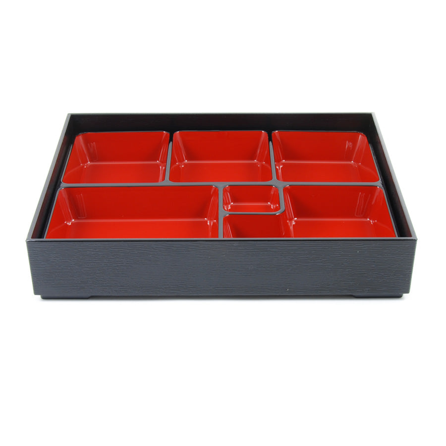 Kiji Stoneware & Ceramics Classic Bento Box - 6 Compartment Cookware Japanese Food