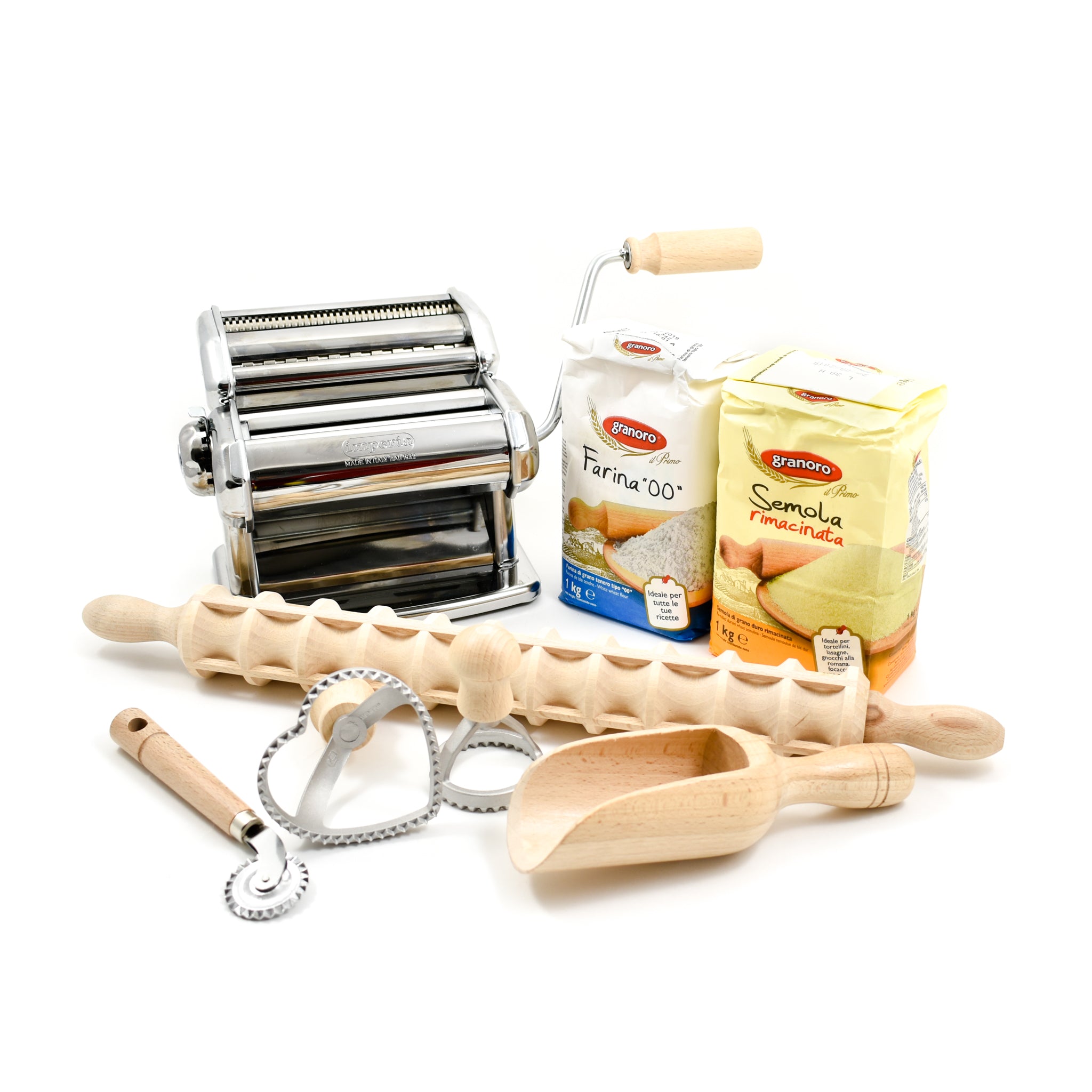 Sous Chef Kit Complete Pasta Making Kit Gifts Cookbook & Ingredients Sets
