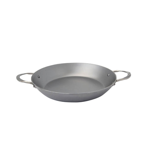 De Buyer Mineral B Paella Pan, 32cm