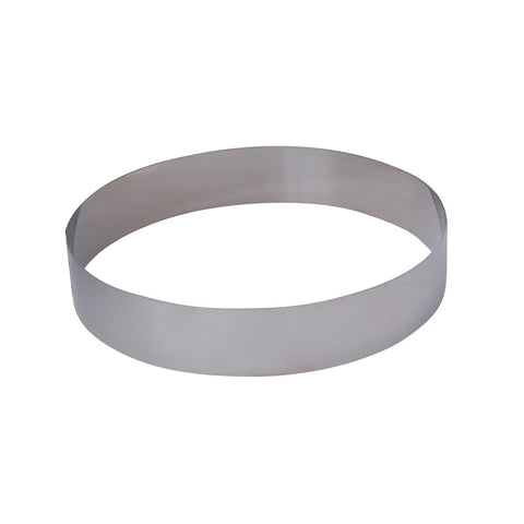 De Buyer Stainless Steel Pastry Ring, 20cm