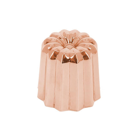De Buyer Copper Bordelais Canele Mould