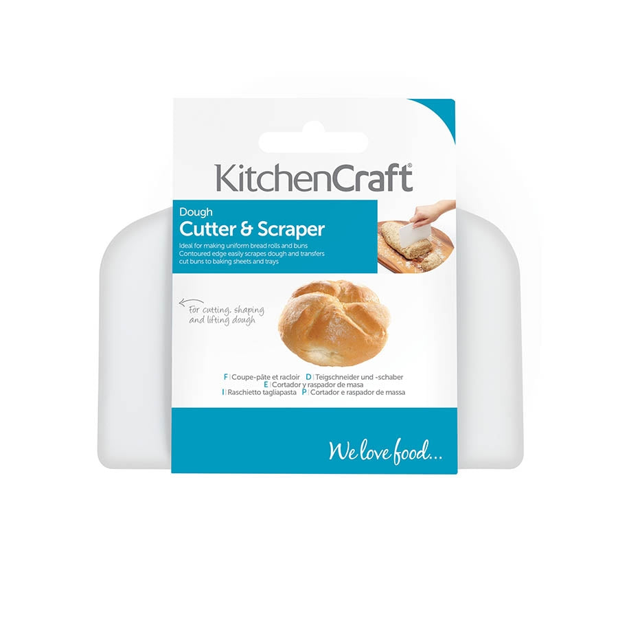 Kitchencraft Dough Cutter & Scraper Techniques Bread Making