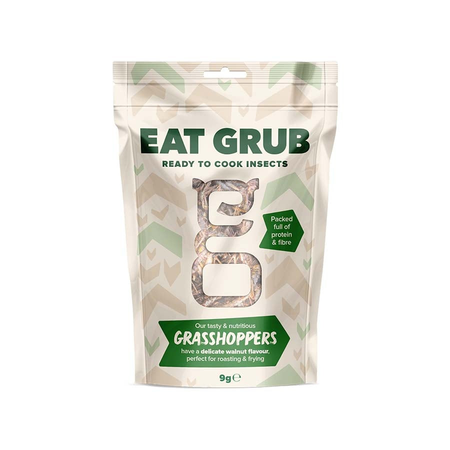 Eat Grub Edible Grasshoppers 9g Ingredients Savoury Snacks & Crackers