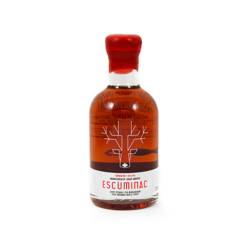 Escuminac Great Harvest Medium Maple Syrup 200ml Ingredients Jam Honey & Preserves