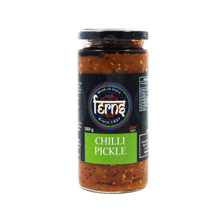 Ferns' Chilli Pickle 380g Ingredients Sauces & Condiments Asian Sauces & Condiments Indian Food