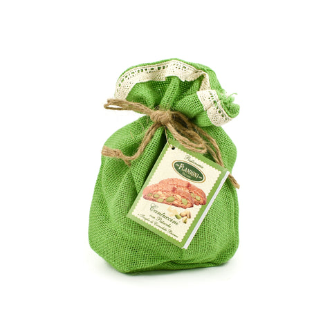 Flamigni White Chocolate & Pistachio Cantuccini Gift Bag, 200g