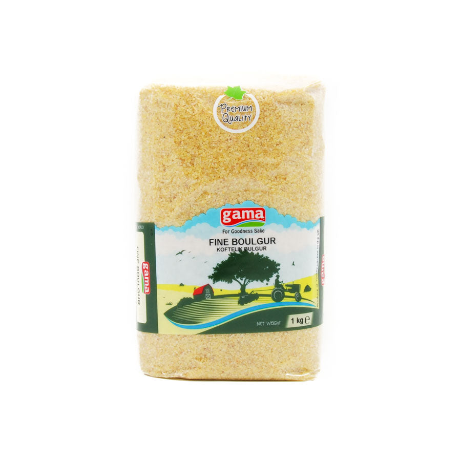 Gama Fine Boulgur Wheat 1kg Ingredients Flour Grains & Seeds Middle Eastern Food