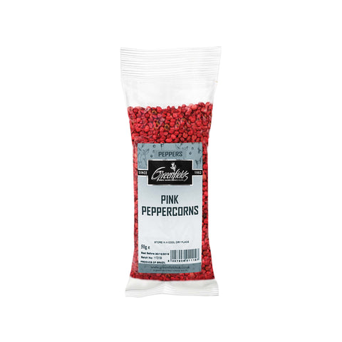 Greenfields Pink Peppercorns, 50g