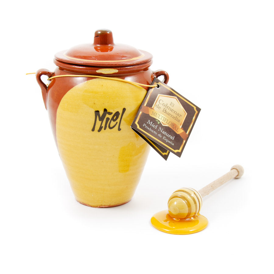 Colmeneros de la Alcarria Spanish Wildflower Honey In Terracotta Jar 200g Ingredients Jam Honey & Preserves Spanish Food