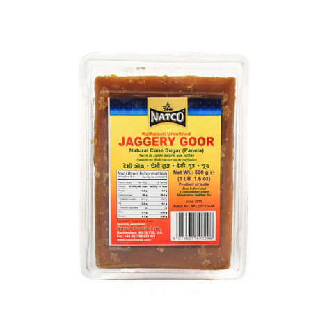 Natco Unrefined Jaggery, 500g