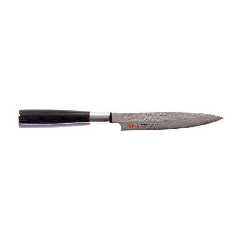 Suncraft Senzo 33 Layer Utility Knife 120mm Cookware Kitchen Knives Japanese Chef Knives